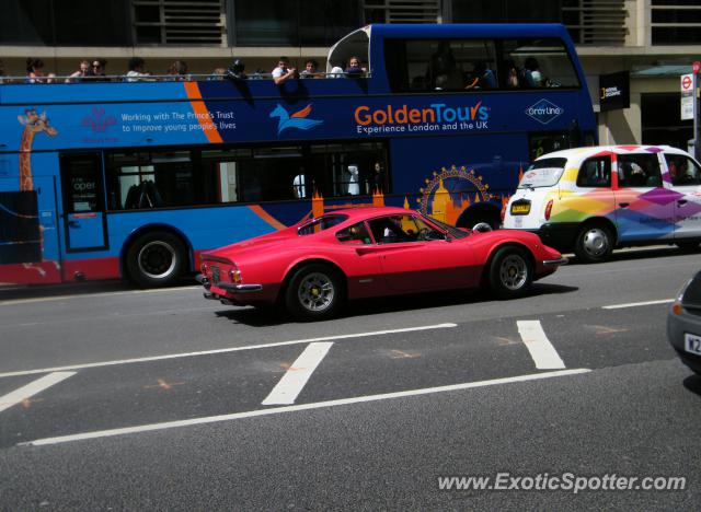 Ferrari 246 Dino spotted in London, United Kingdom