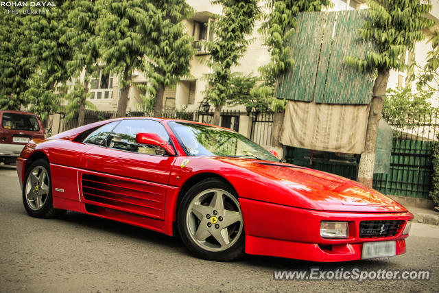 Ferrari 348 spotted in New Delhi, India