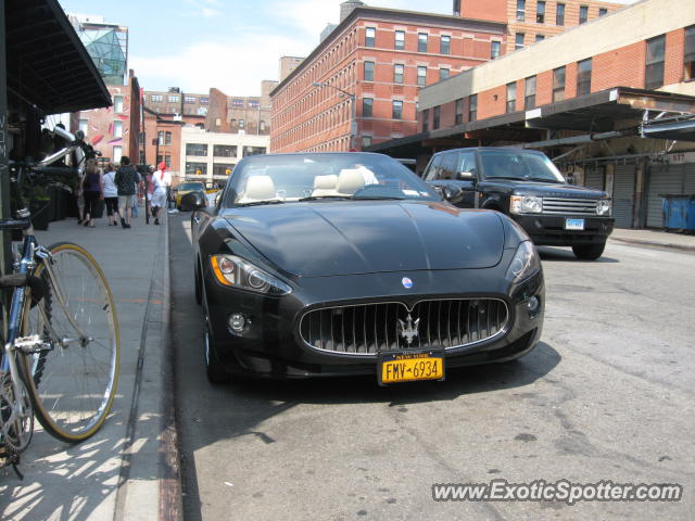 Maserati GranCabrio spotted in Manhattan, New York