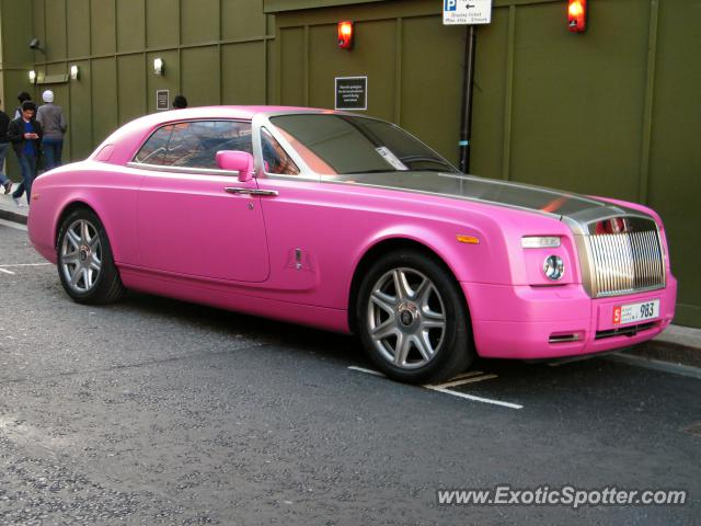 Rolls Royce Phantom spotted in London, United Kingdom