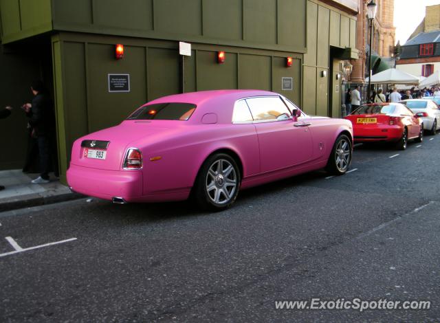 Rolls Royce Phantom spotted in London, United Kingdom