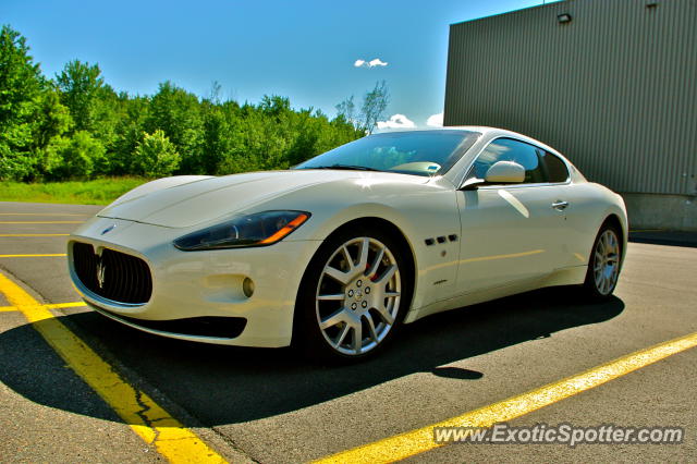 Maserati GranTurismo spotted in Fredericton, Canada