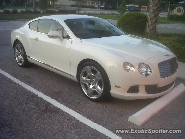 Bentley Continental spotted in Sarasota, Florida