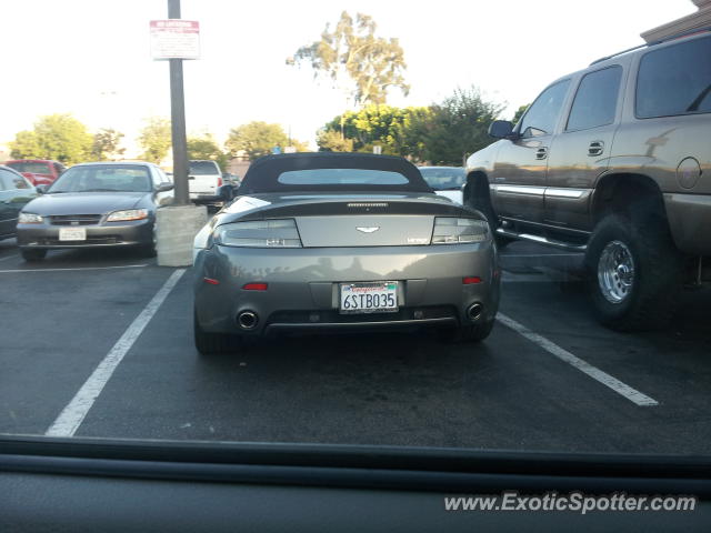 Aston Martin Vantage spotted in Riverside, California