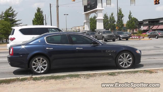 Maserati Quattroporte spotted in Indianapolis, Indiana