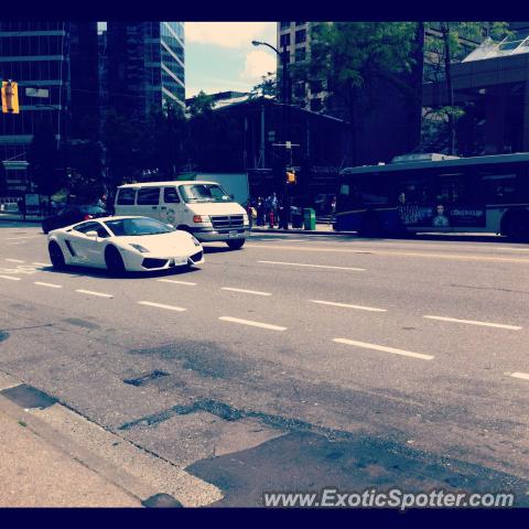 Lamborghini Gallardo spotted in Vancouver BC, Canada