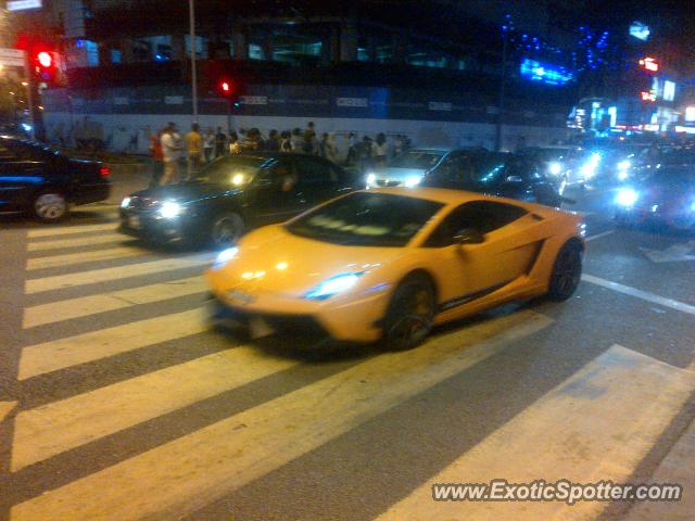 Lamborghini Gallardo spotted in Bukit Bintang KL, Malaysia