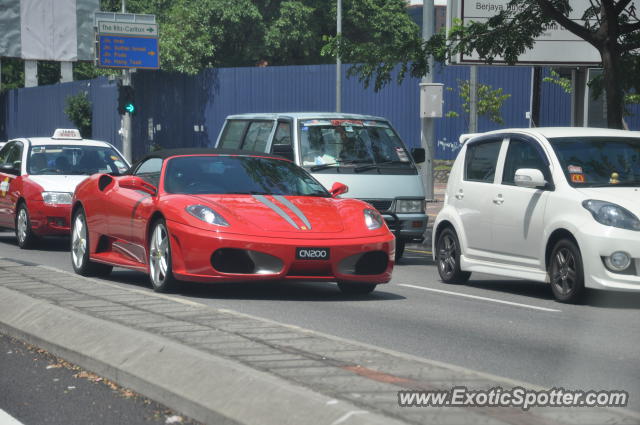 Ferrari F430 spotted in Bukit Bintang KL, Malaysia