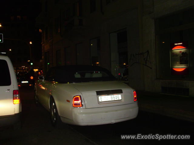 Rolls Royce Phantom spotted in Milan, Italy
