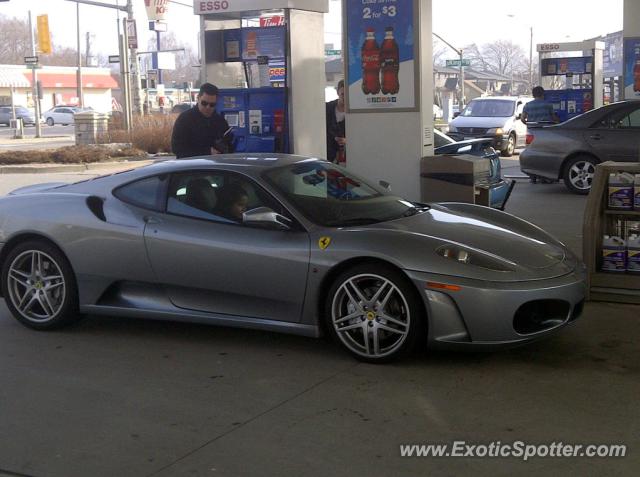 Ferrari F430 spotted in Ancaster, Canada