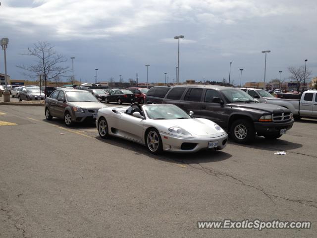 Ferrari 360 Modena spotted in Ancaster, Canada