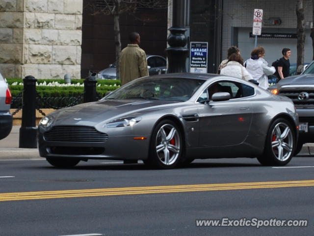 Aston Martin Vantage spotted in Chicago, Illinois