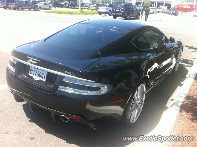 Aston Martin DBS spotted in Alexandria, Virginia