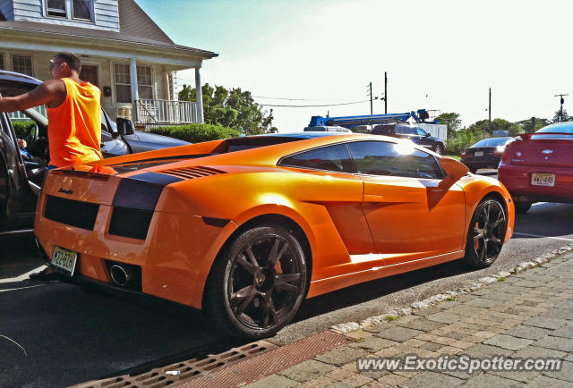 Lamborghini Gallardo spotted in Long Branch, New Jersey