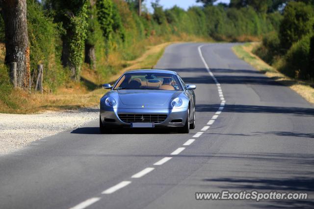 Ferrari 612 spotted in Le Vigeant, France