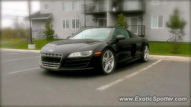 Audi R8 spotted in Fredericton, Canada