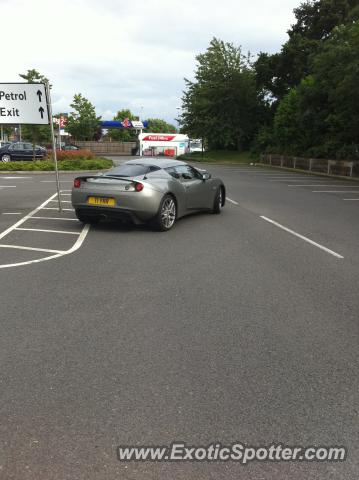 Lotus Evora spotted in Loughbrough, United Kingdom