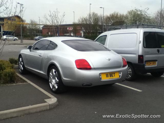 Bentley Continental spotted in I cant remember, United Kingdom