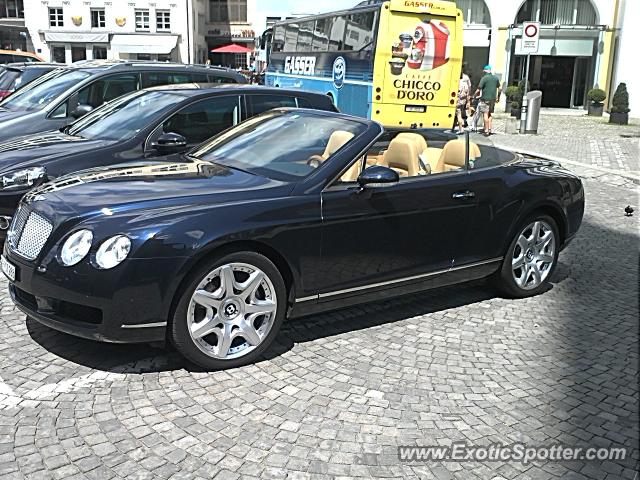 Bentley Continental spotted in Zurich, Switzerland
