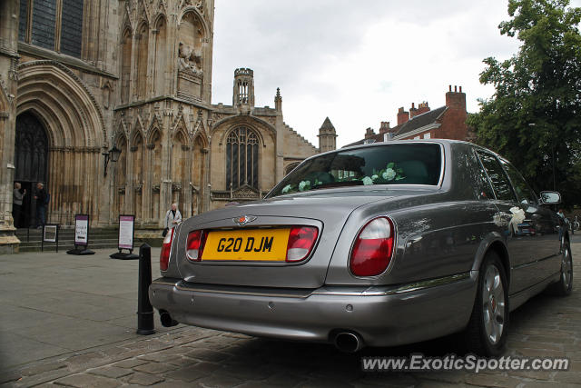 Bentley Arnage spotted in York, United Kingdom