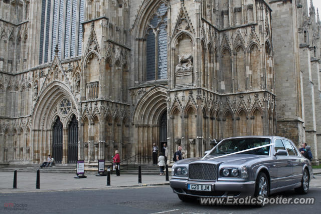 Bentley Arnage spotted in York, United Kingdom