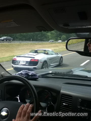 Audi R8 spotted in Albany, New York