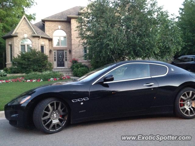 Maserati GranTurismo spotted in Ancaster, Canada