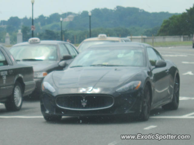 Maserati GranTurismo spotted in Washington DC, United States