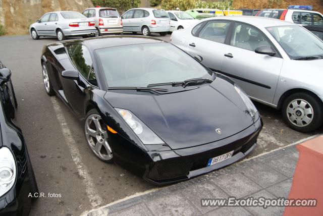 Lamborghini Gallardo spotted in Tenerife, Spain