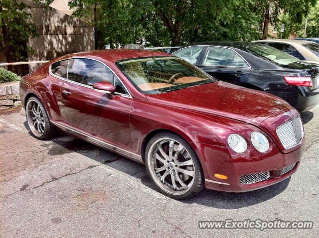 Bentley Continental spotted in Atlanta, Georgia