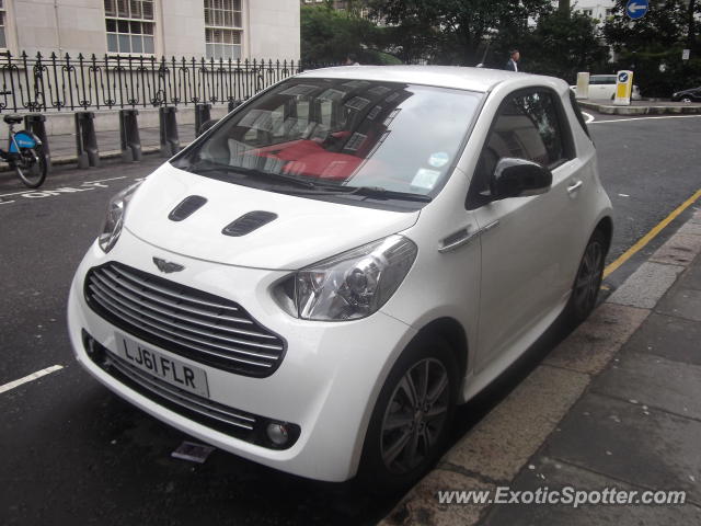 Aston Martin Cygnet spotted in London, United Kingdom