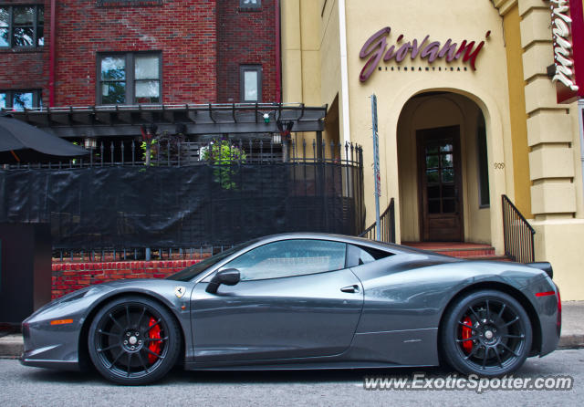 Ferrari 458 Italia spotted in Nashville, Tennessee