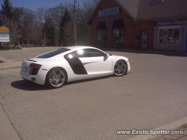 Audi R8 spotted in Ancaster, Canada