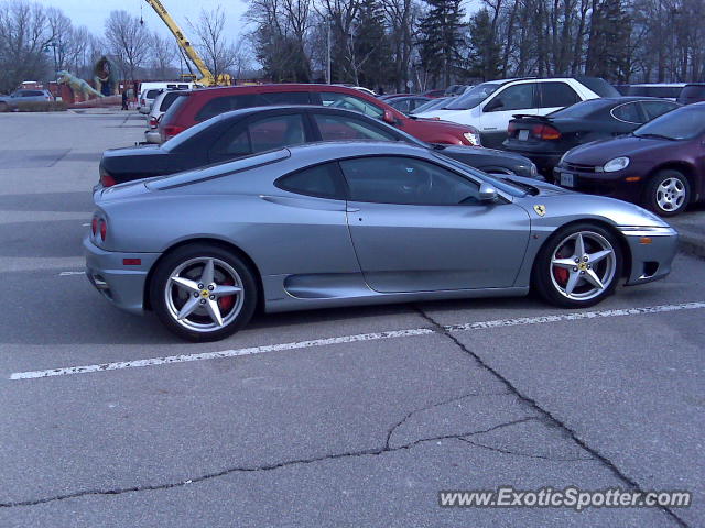 Ferrari 360 Modena spotted in Niagara Falls, Canada