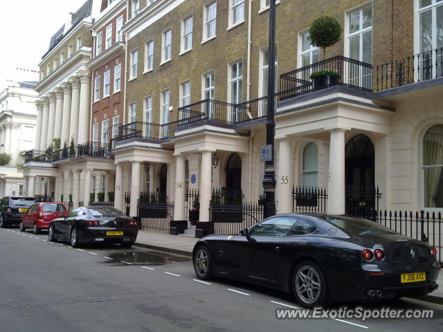 Ferrari 612 spotted in London, United Kingdom