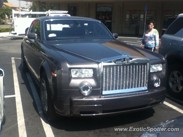 Rolls Royce Phantom spotted in Alameda, California