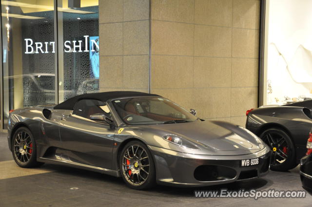 Ferrari F430 spotted in Bukit Bintang KL, Malaysia