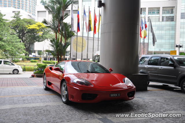 Ferrari 360 Modena spotted in Bukit Bintang KL, Malaysia