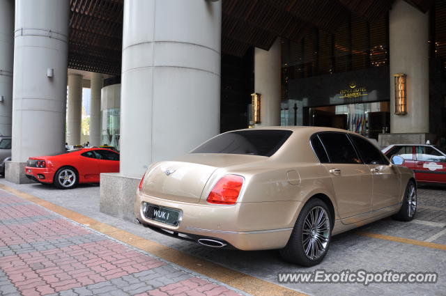 Bentley Continental spotted in Bukit Bintang KL, Malaysia