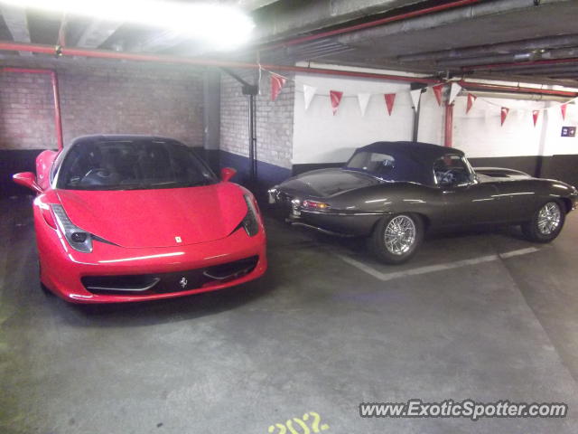 Ferrari 458 Italia spotted in London, United Kingdom