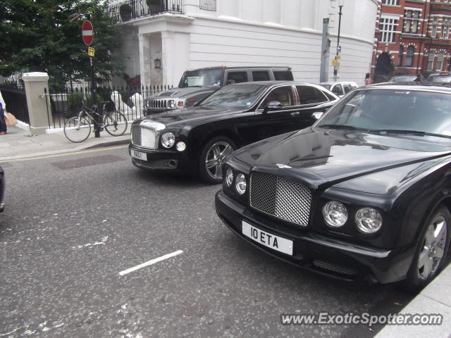 Bentley Mulsanne spotted in London, United Kingdom