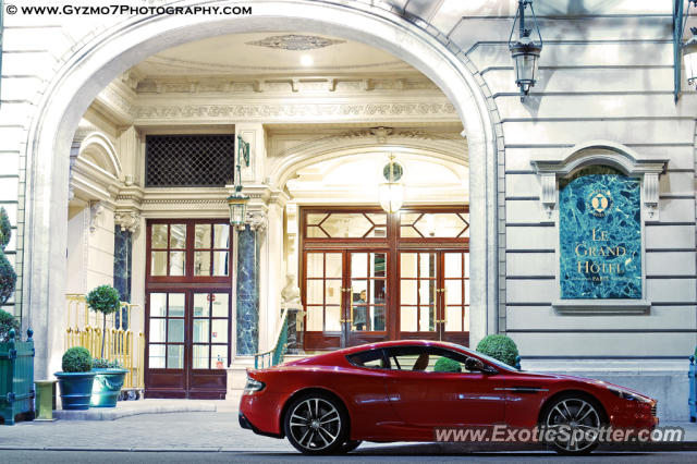 Aston Martin DBS spotted in Paris, France