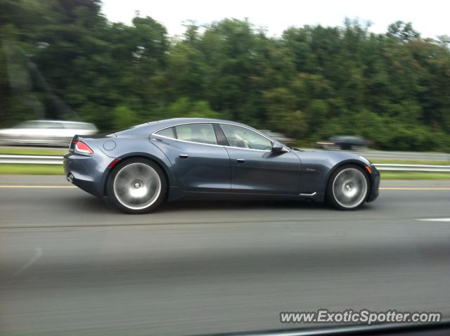 Fisker Karma spotted in Baltimore, Maryland