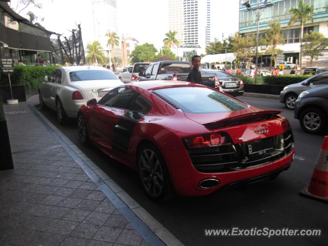 Audi R8 spotted in Jakarta, Indonesia