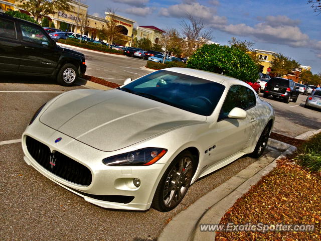 Maserati GranTurismo spotted in Winter Garden, Florida