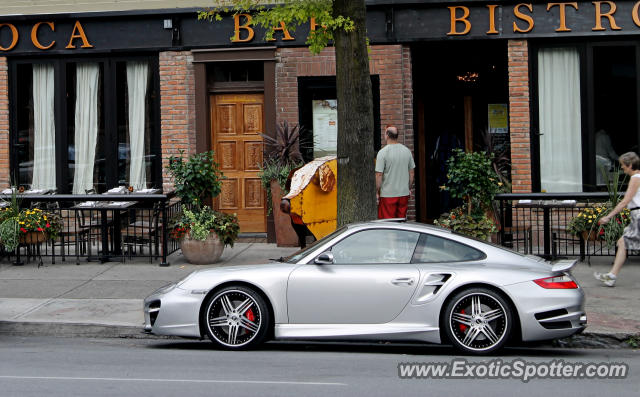 Porsche 911 Turbo spotted in Saratoga Springs, New York