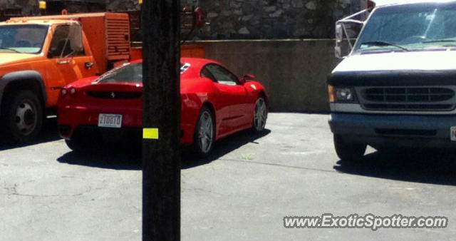 Ferrari F430 spotted in Somerville, Massachusetts