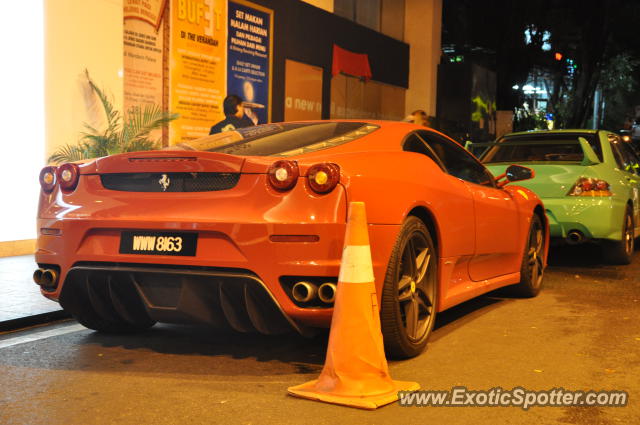 Ferrari F430 spotted in Bukit Bintang KL, Malaysia