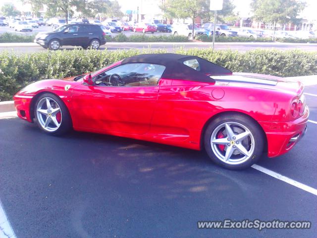 Ferrari 360 Modena spotted in Alexandria, Virginia