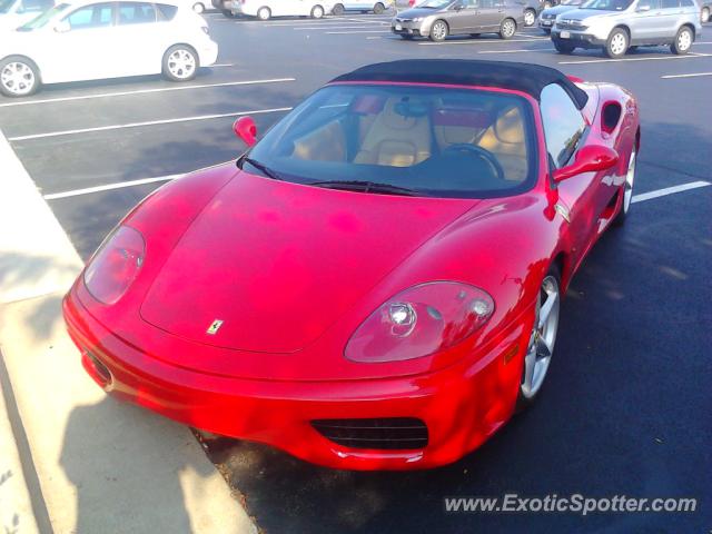 Ferrari 360 Modena spotted in Alexandria, Virginia